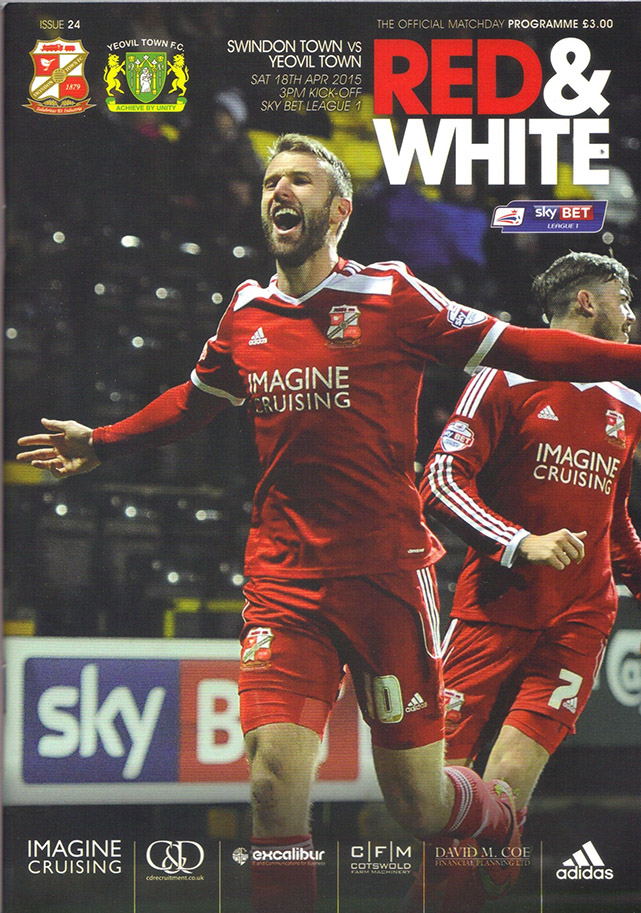 2018/19 SWINDON TOWN HOME PROGRAMMES CHOOSE FROM 